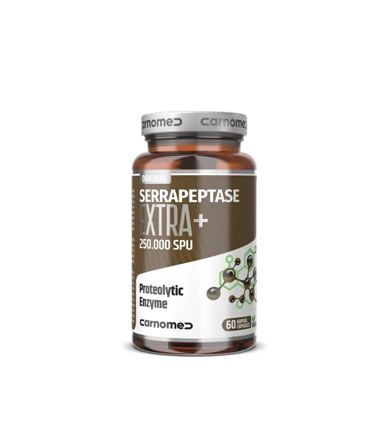 Serrapeptase EXTRA+ 250.000 SPU 60 cps