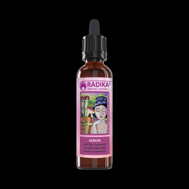 Sérum s bio arganovým olejem, hroznovým olejem a gerániem – 50 ml – Bioherba
