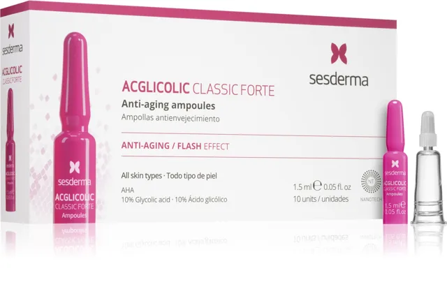 Sesderma Acglicolic Classic Ampulky 10 X 1,5ml