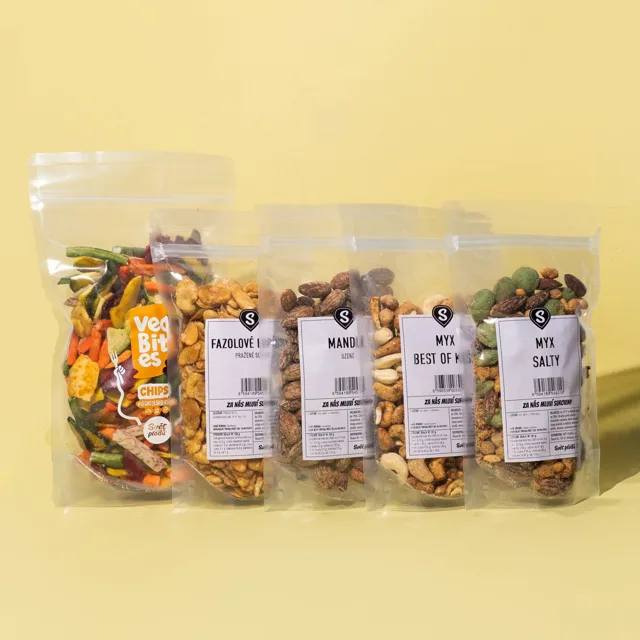 Set nejoblíbenějších slaných snacků