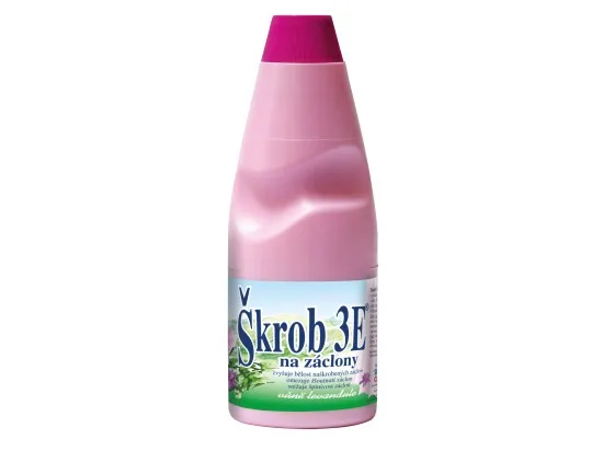 Severochema tekutý škrob 3E na záclony levandule 500 ml