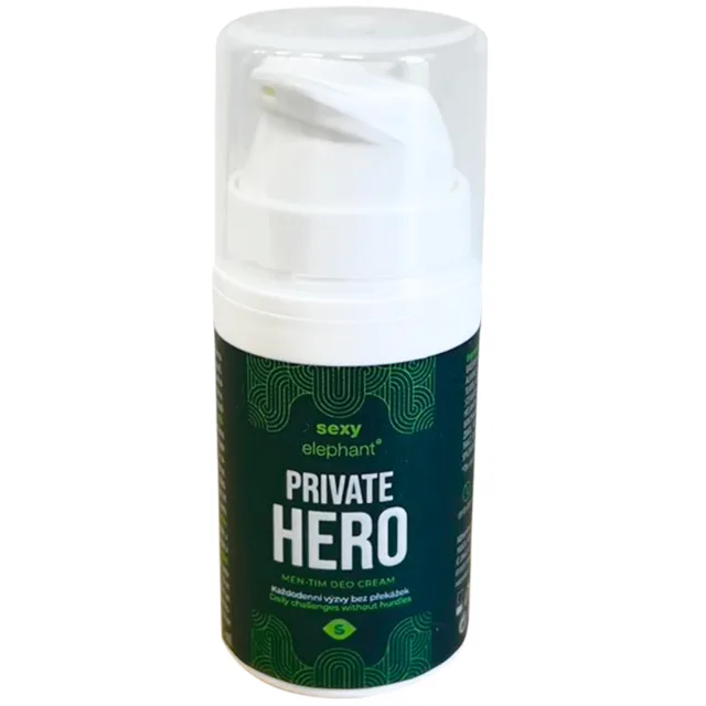 Sexy Elephant Cestovní balení Intimní deodorant Private Hero (15 ml)