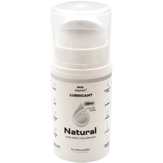 Sexy Elephant Cestovní balení Natural lubrikační gel  (15 ml)