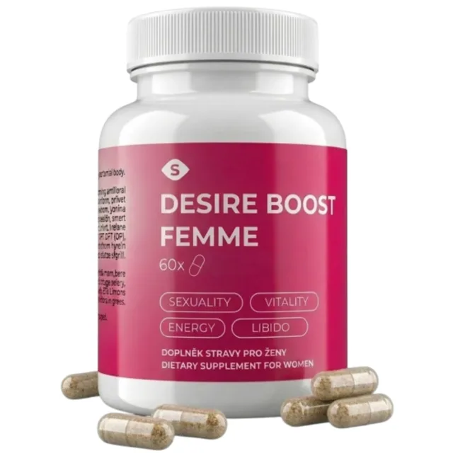 Sexy Elephant Desire Boost Femme – doplněk stravy pro ženy (60 kapslí)