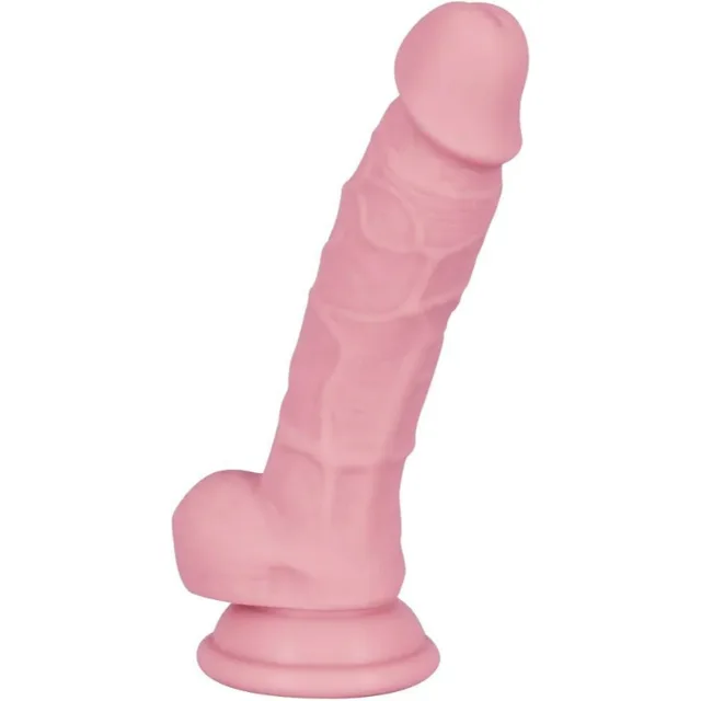 Sexy Elephant Dildo s přísavkou a varlaty Silicone (18 cm)