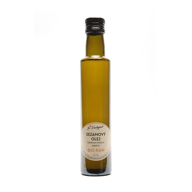 Sezamový olej BIO RAW - 250 ml - Dr. Feelgood