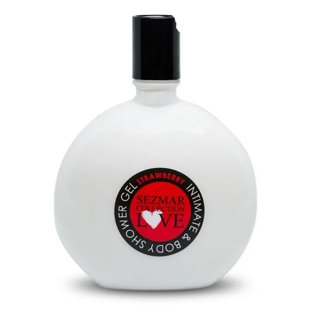 SEZMAR Love Přírodní intimní sprchový gel jahoda 250 ml