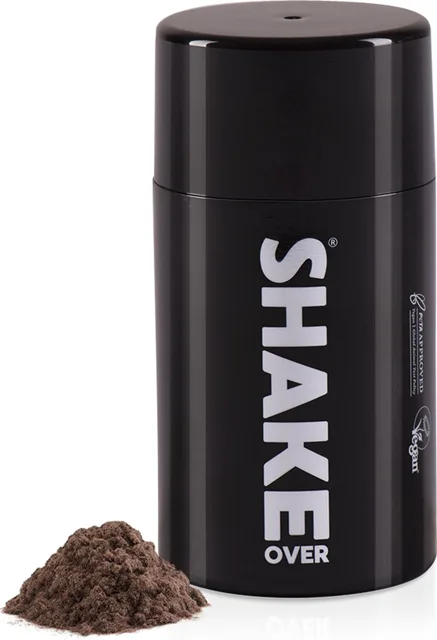 SHAKE OVER SHAKE OVER- vlasové vlákna pro zahuštění vlasů, 12g-light brown