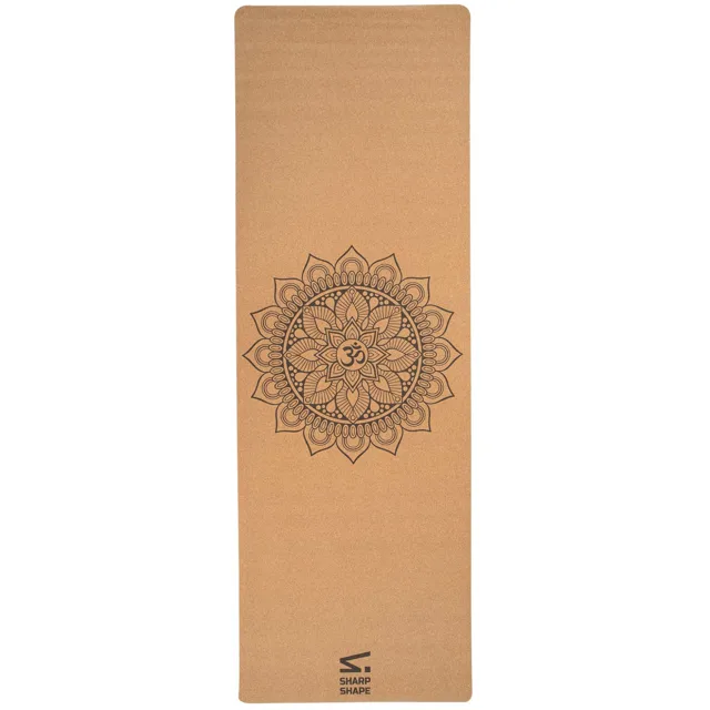 SharpShape Korková cestovní jogamatka Mandala
