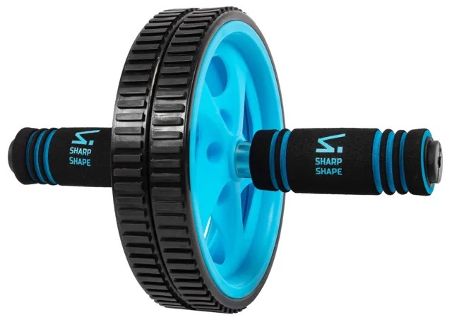 SharpShape Posilovací kolečko AB WHEEL modrý