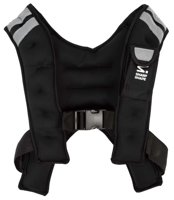 SharpShape Zátěžová vesta 5 kg černá