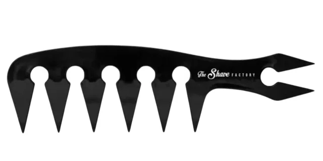 Shave Factory Comb 044 hřeben černý