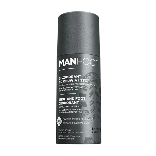 SHE COSMETICS Manfoot deodorant na obuv a chodidla pro muže 150 ml