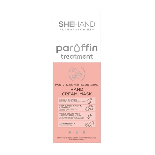 SHE COSMETICS Parafínová kúra krémová maska na ruce 75 ml