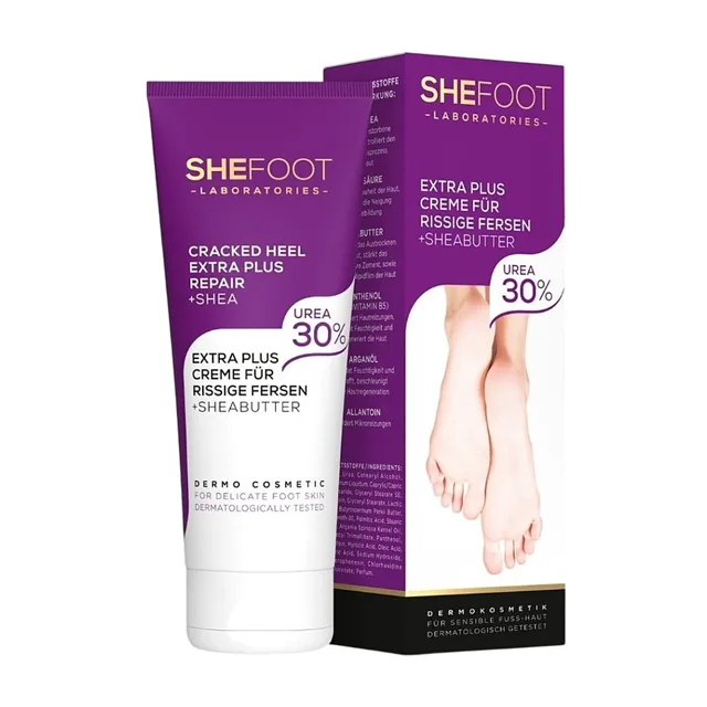 SHE COSMETICS  Regenerační péče na popraskané paty 30 % urey 75 ml