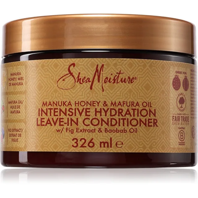 Shea Moisture Manuka Honey & Yogurt Leave-In Conditioner bezoplachový kondicionér pro poškozené vlasy 326 ml