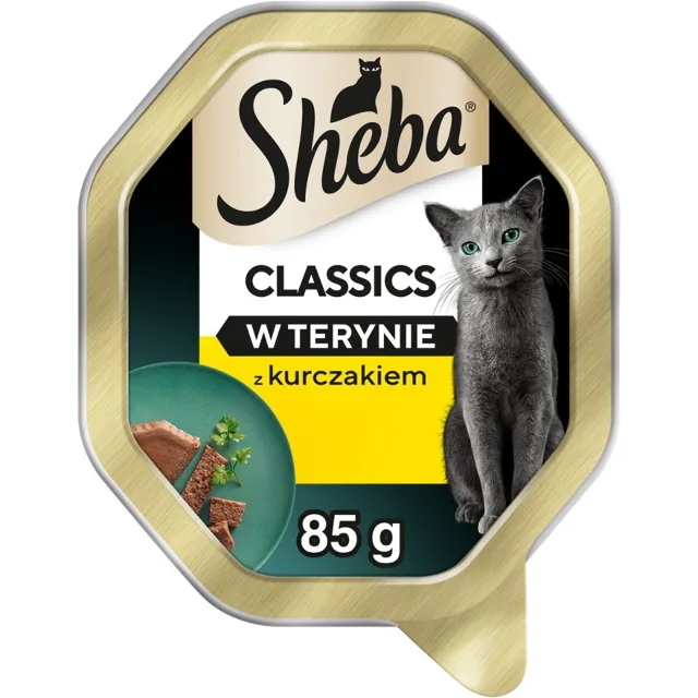 SHEBA Classics s kuřecím masem, krmivo pro kočky 85 g