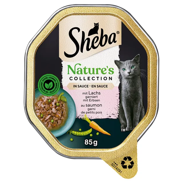 Sheba Nature's Collection v omáčce 22 x 85 g - s kuřecím