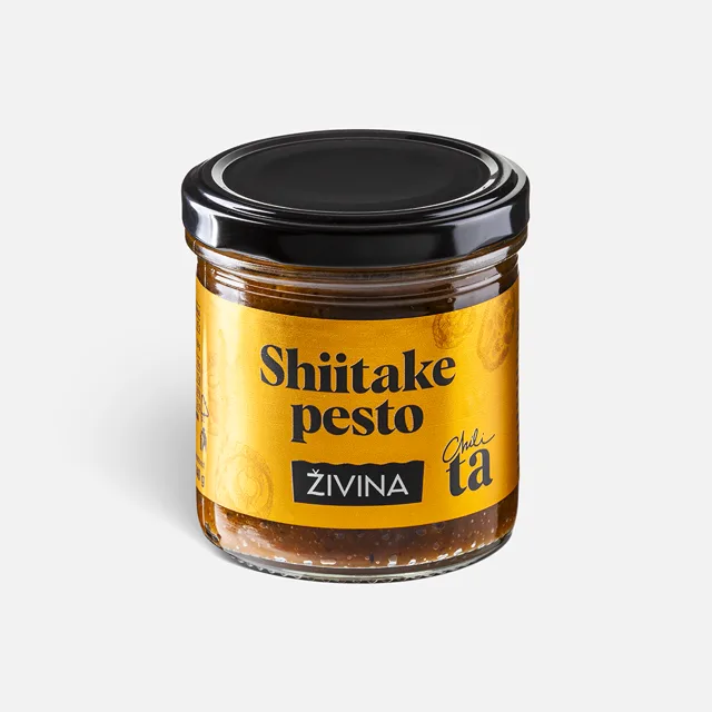 Shiitake pesto 140 g  umami pesto z hub shiitake