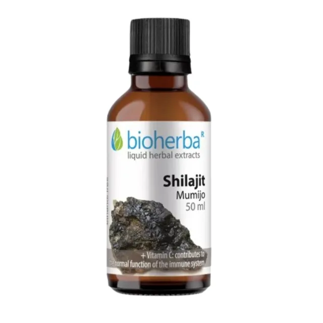 Shilajit Mumio – tinktura kapky – 50 ml – Bioherba