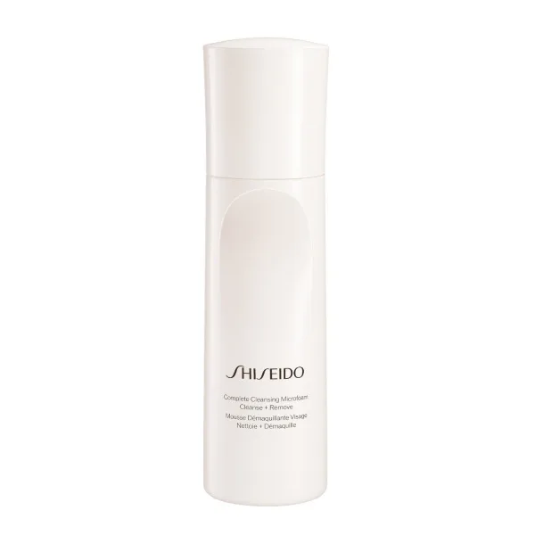 Shiseido Complete Cleansing Microfoam čistící pěna s hydratačním účinkem 180 ml