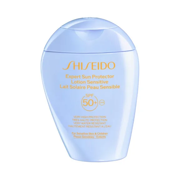Shiseido EXPERT SUN PROTECTOR LOTION SENSITIVE SPF 50+ opalovací mléko pro citlivou pokožku 150 ml