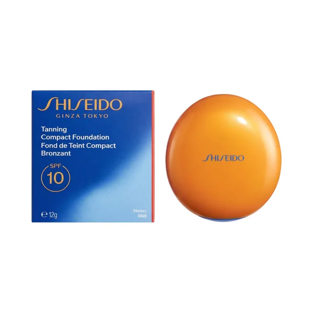 Shiseido Tanning Compact Foundation SPF 10 Honey 12 g-poškozený,bez krabice