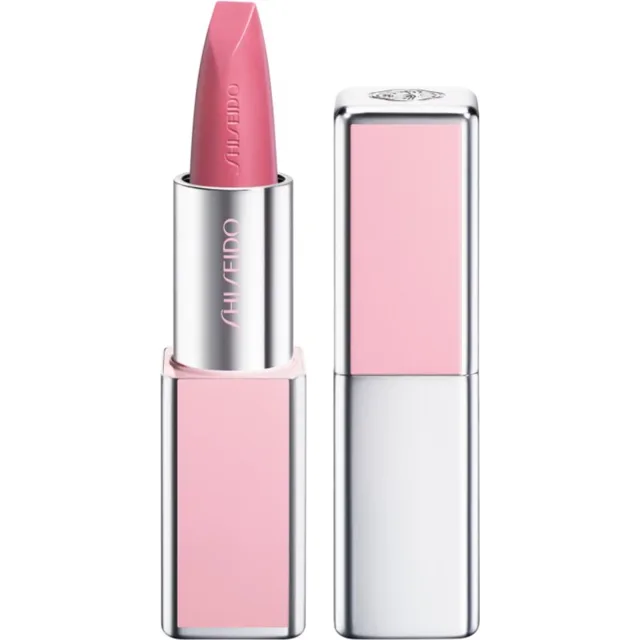 Shiseido Technosatin Pink saténová rtěnka odstín 01 Perfect Pink 3.3 g