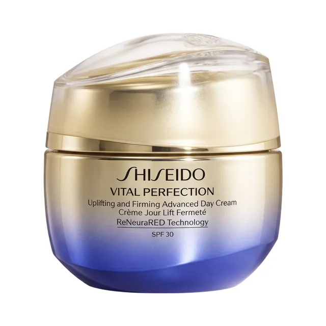 Shiseido Vital Perfection – povzbuzující a zpevňující pokročilý denní krém, SPF 30 50 ml-bez krabice
