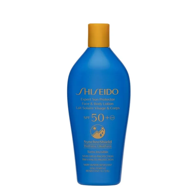 Shiseido Voděodolné ochranné mléko na obličej a tělo SPF 50+ (Expert Sun Protector Face & Body Lotion) 300 ml