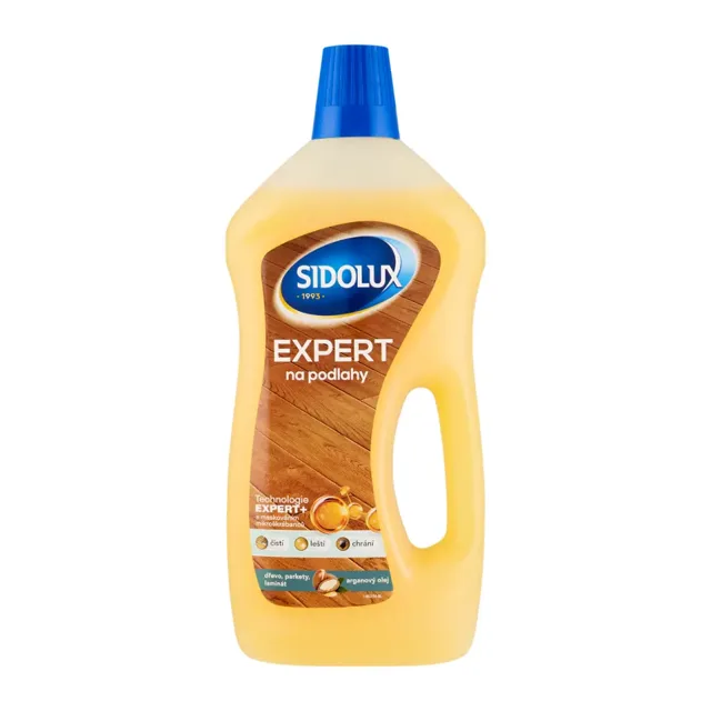 Sidolux Premium Floor Care čistič na dřevěné a laminátové podlahy, arganový olej 750 ml