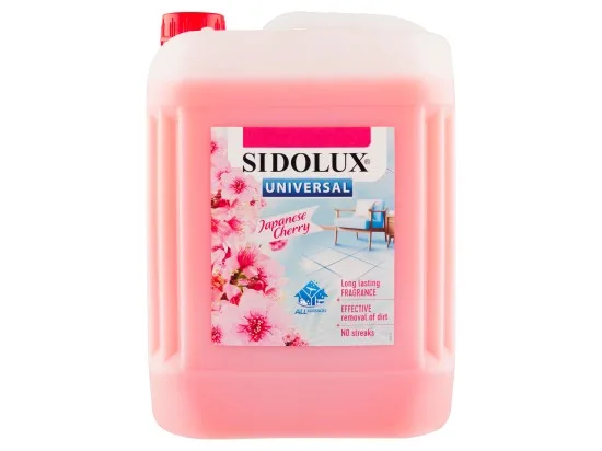 Sidolux Universal Japanese Cherry prostředek na mytí všech omyvatelných povrchů 5 l
