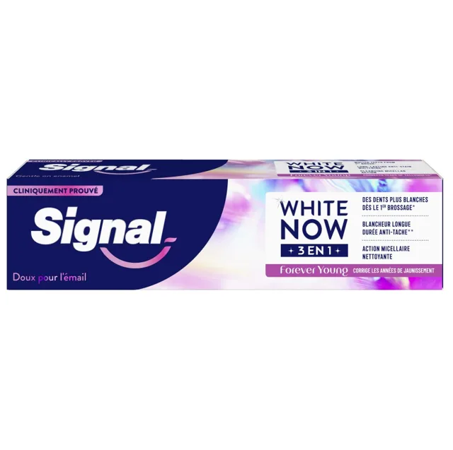 Signal Bělicí zubní pasta White now 3in1 Forever Young 75 ml