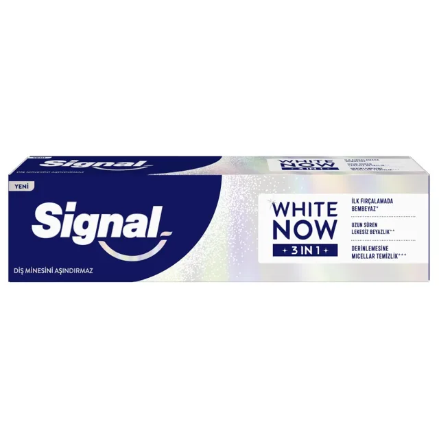 Signal Bělicí zubní pasta White Now 3in1 Original 75 ml