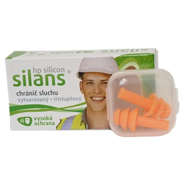 SILANS PROFI Silicon chránič sluchu s vysokou ochranou