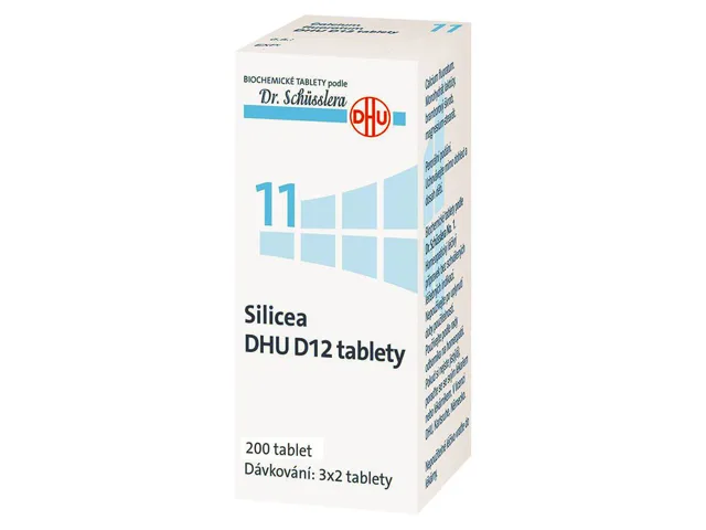 Silicea DHU D6(D12) 200 neobalených tablet