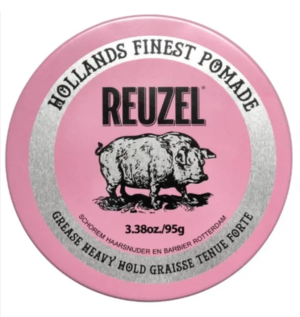 Silná pomáda na vlasy Reuzel Pink Grease Heavy Hold 95 g