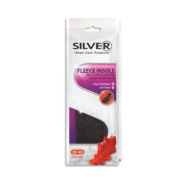 SILVER odstřihávací vložka do bot FLEECE INSOLE 35-45, 1 pár