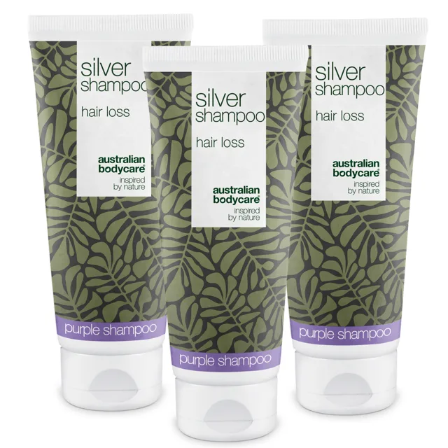 Silver Shampoo – Podporuje růst vlasů a zlepšuje lesk barvy — Neutralizujte žluté tóny se Silver Shampoo. Vyživuje vlasy a dodává jim zářivý blond nebo šedý odstín.