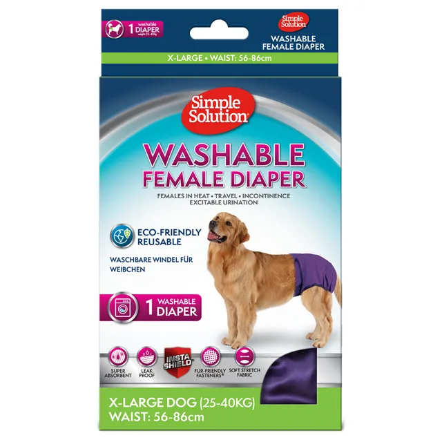 Simple Solution pratelné plenky (pro fenky) - velikost XL, 1 kus