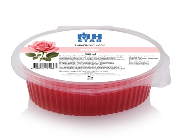 Simple use beauty parafínový zábal růže 500 g
