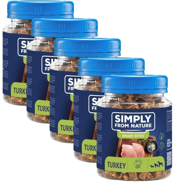 SIMPLY FROM NATURE pamlsky pro psy krutí 5x130 g