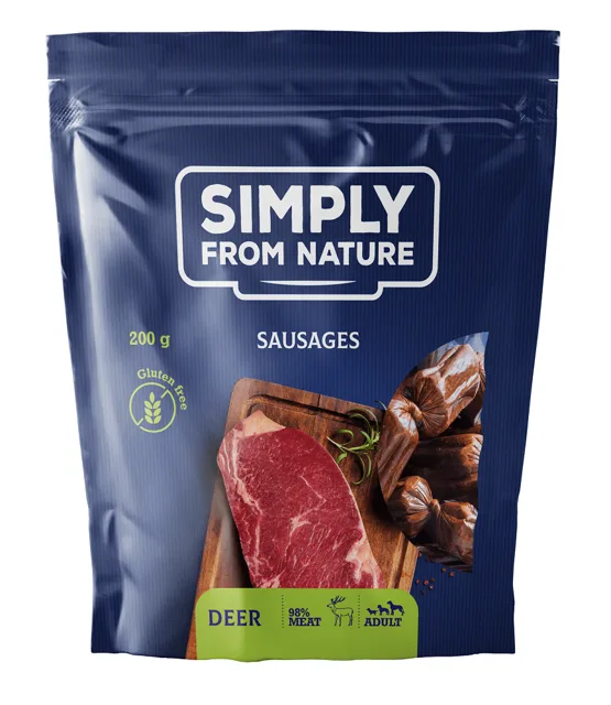 SIMPLY FROM NATURE Přírodní tyčinky s jelením masem 200 g
