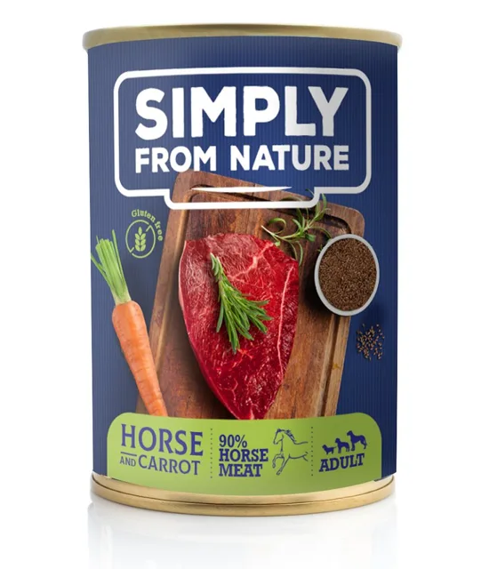 SIMPLY FROM NATURE s koňským masem a lněným semínkem 400 g
