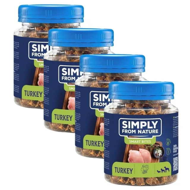 SIMPLY FROM NATURE Smart Bites krůtí  4x130 g