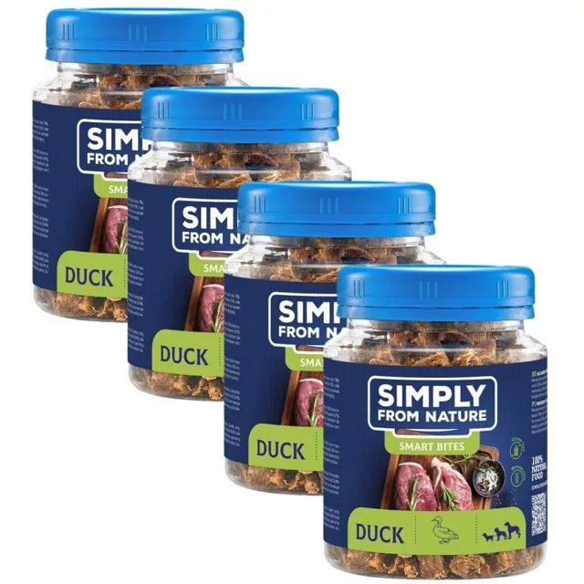 SIMPLY FROM NATURE Smart Bites Trenerki kachna  4x130 g