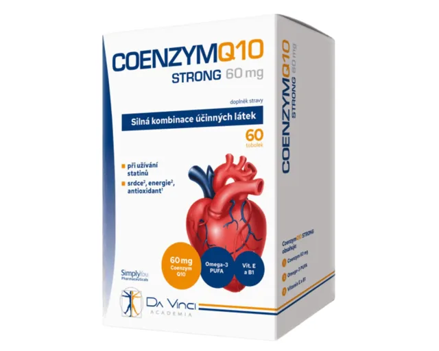 Simply You Coenzym Q10 Strong 60 mg Da Vinci Academia 60 tablet