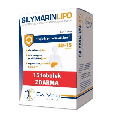 Simply You Sylimarin Lipo 30 + 15 tobolek