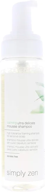 Simply Zen Pěnový šampon pro citlivou pokožku hlavy Calming (Ultra Delicate Mousse Shampoo) 200 ml