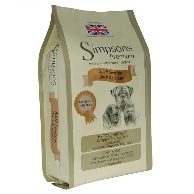 Simpsons Premium Adult Sensitive kachna & brambory - Výhodné balení 2 x 12 kg